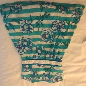 Lilly Pulitzer tossing the line dress